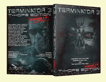Terminator 3 T-HOPE Edition Version 2.0 NTSC DVD Cover - Endo