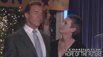 Terminator/The Kid & I reference