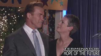 Terminator/The Kid & I reference