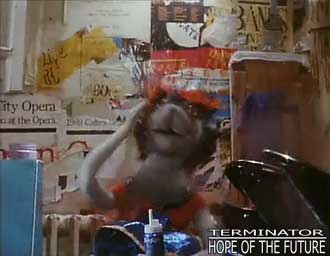 Terminator/Meet The Feebles reference